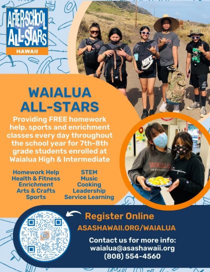 Waialua Promo Flyer 22-23