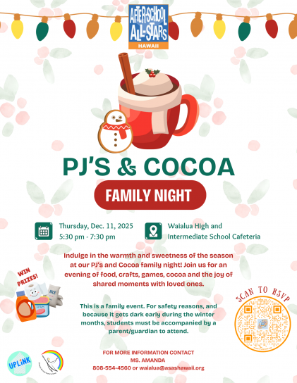 25-26 Q2 - Waialua - Hoike Flyer