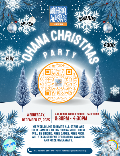 25-26 Q2 - Kalakaua - Hoike Flyer (121725)