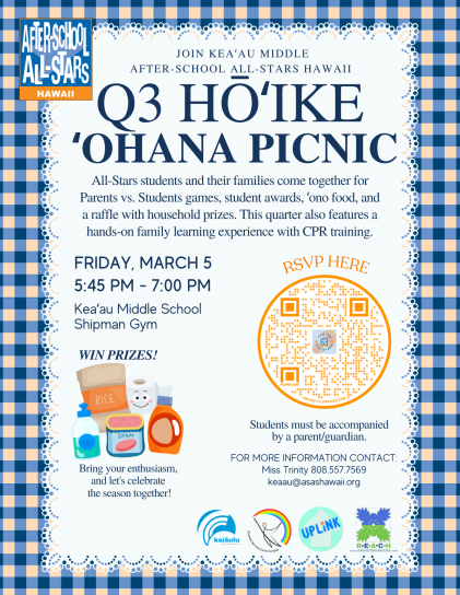 25-26 Q3 - Keaau - Hoike Flyer (030526)