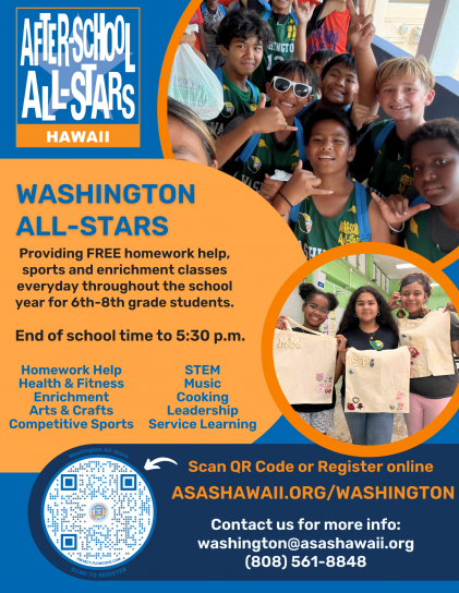 2026-2027 Registration Flyer - Washington